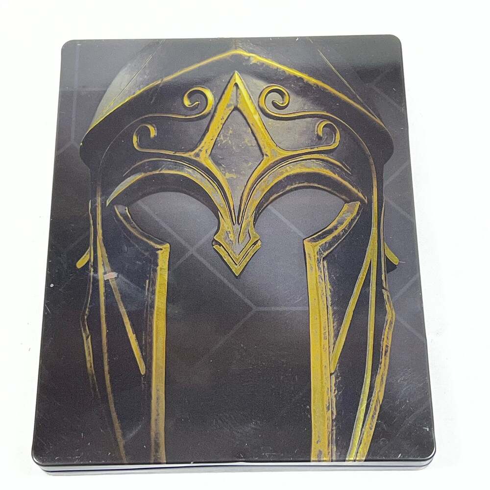 Assassin's Creed Odyssey Gold Edition Steelbook Sony PS4 2018 Video Game Disc